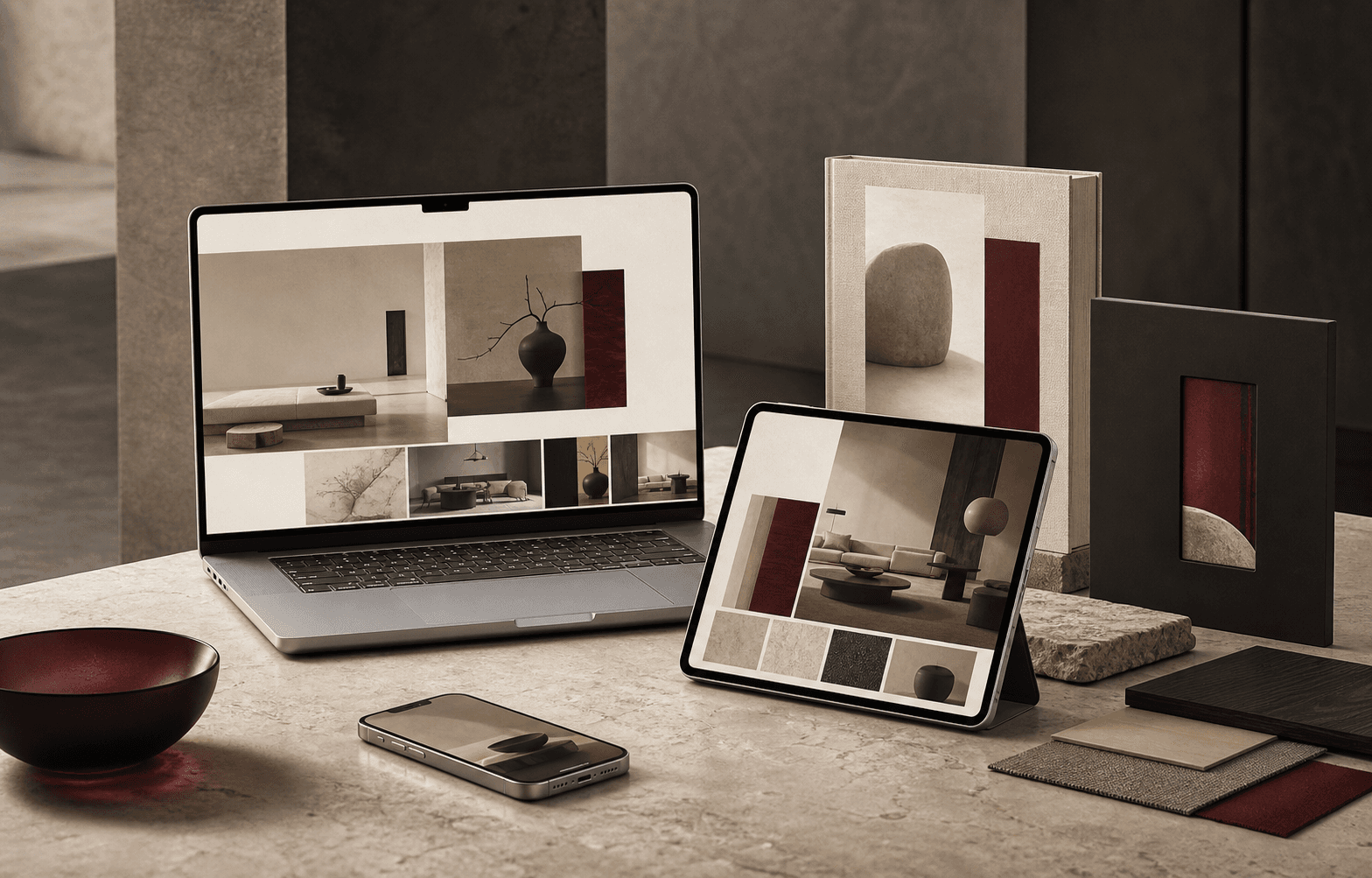 Mockup conceptual del proyecto CasaMia