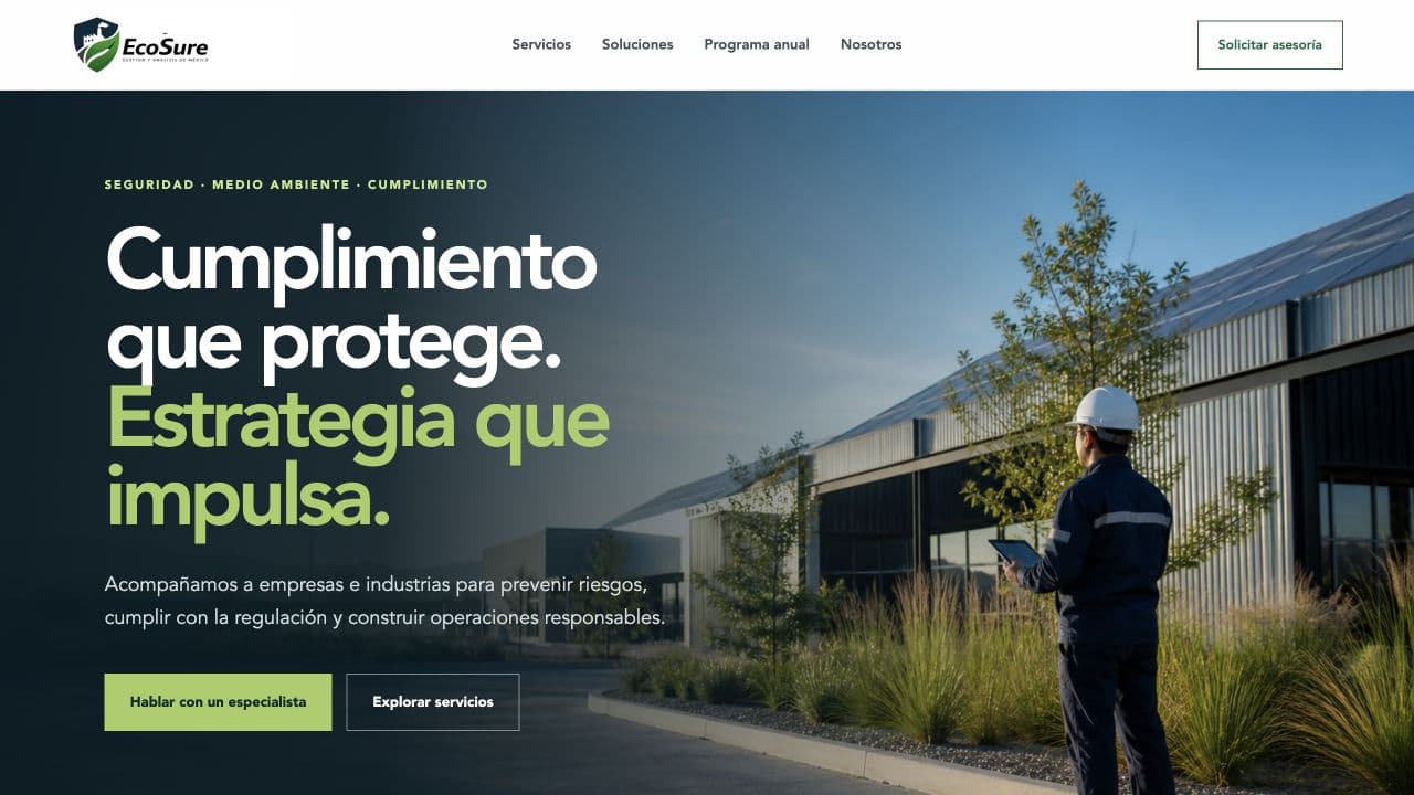 Evidencia 2 del proyecto EcoSure