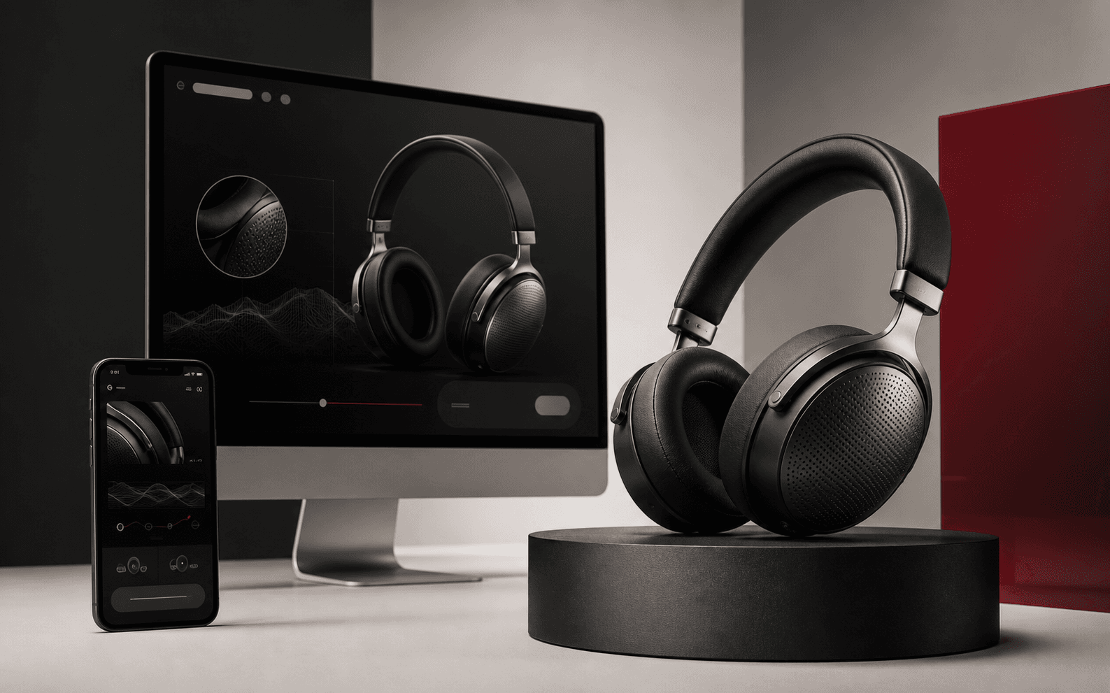 Mockup conceptual del proyecto SoundPro