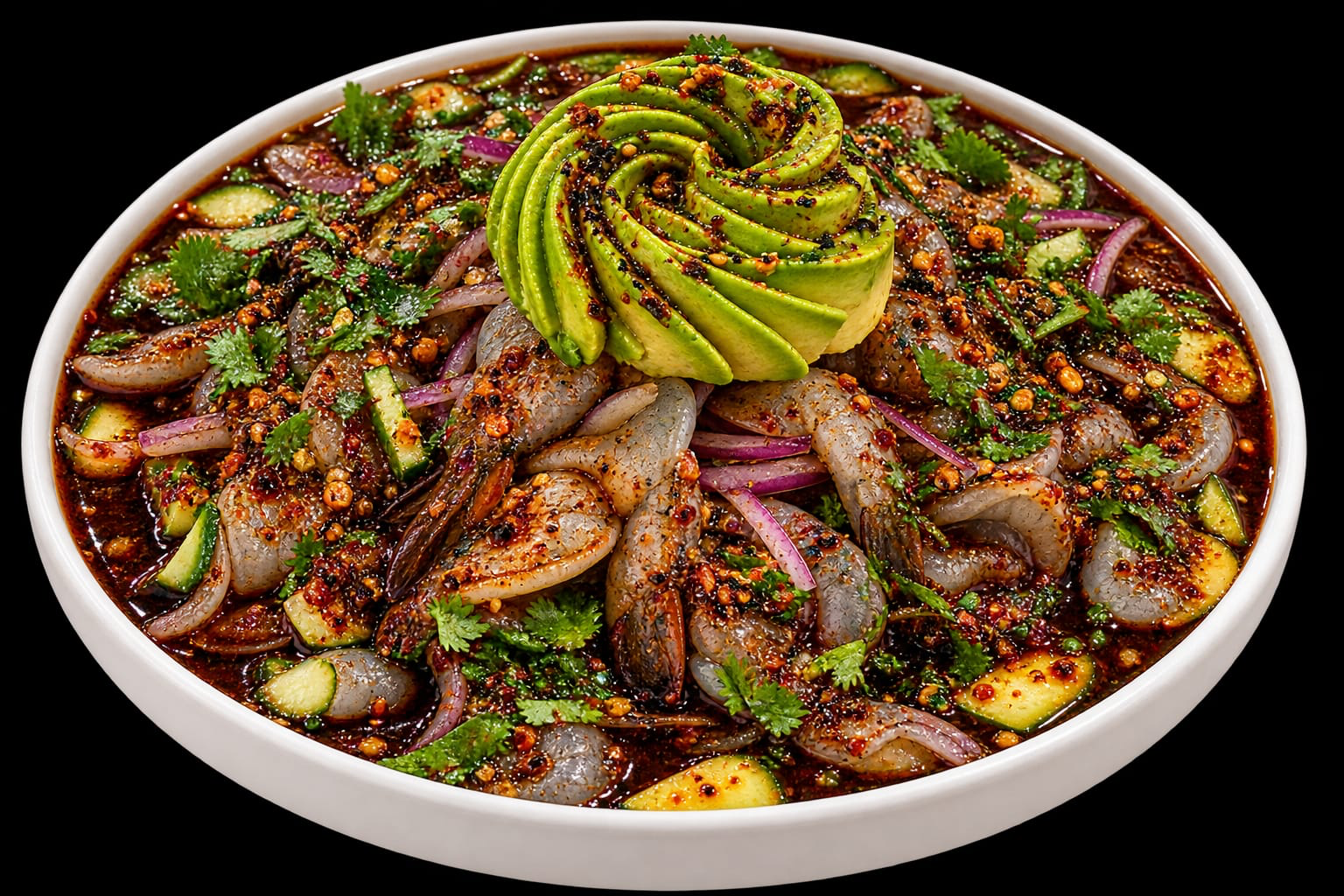 Aguachile de camarón